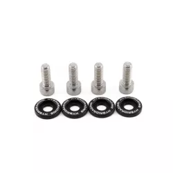 Hybrid Racing Black M6X1.0 Accessory Hardware Kit