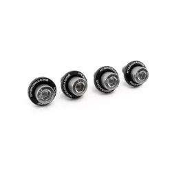 Hybrid Racing Black M8X1.25 Accessory Hardware Kit