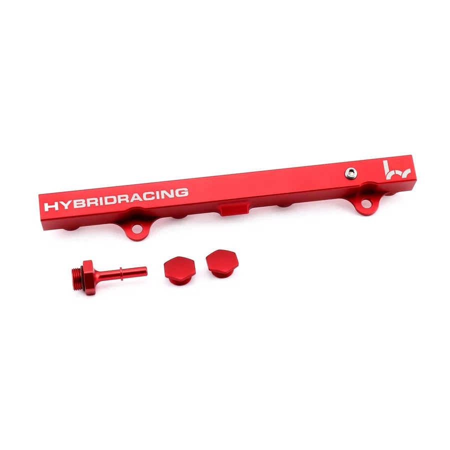 Hybrid Racing 02-06 RSX/12-15 Civic Si Dust Red Fuel Rail