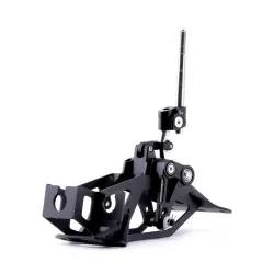 Hybrid Racing 07-13 Fit Dust Black Short Shifter