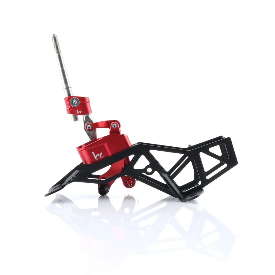 Hybrid Racing 15-20 Honda Fit Dust Red Short Shifter