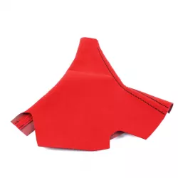 Hybrid Racing 13-15 Civic Red Alcantara Shift Boot