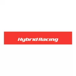 Hybrid Racing Red Tribute Windshield Sunstrip