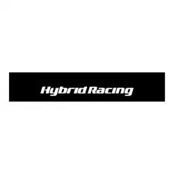 Hybrid Racing Black Tribute Windshield Sunstrip
