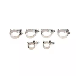 Hybrid Racing 06-11 Civic Si T-Bolt Radiator Hose Clamps