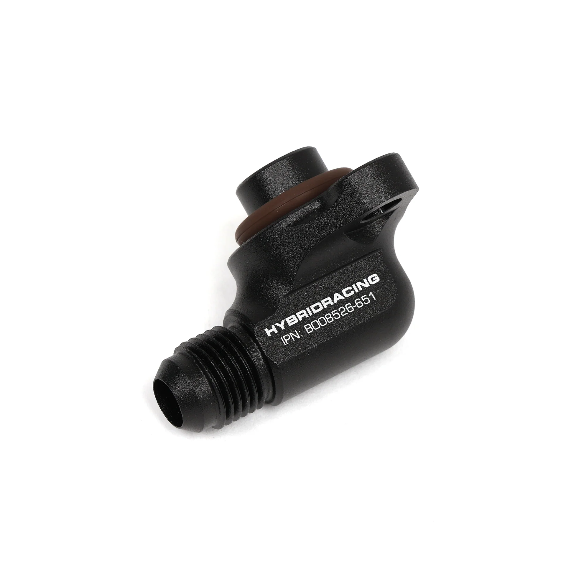 Hybrid Racing 02-06 RSX/02-11 Civic Si 90 Degree -6 AN Water Pump Port Fitting