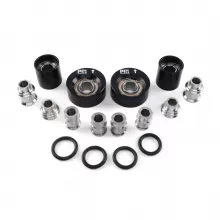 PCI 01-05 Civic/02-06 RSX Front Lower 4-Piece Offset Spherical Kit