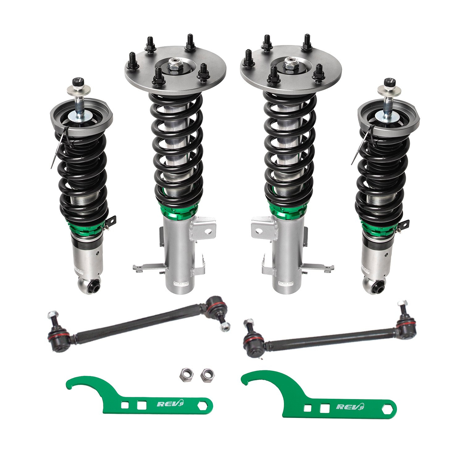 Rev9Power 12-16 CR-V Hyper-Street 3 Coilover Kit with Inverted Shocks