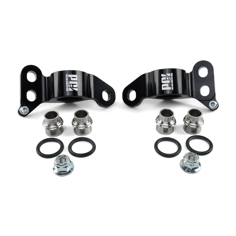 PCI 92-95 Civic/94-01 Integra V2 Machined Aluminum Front Lower Compliance Spherical Bearing Kit