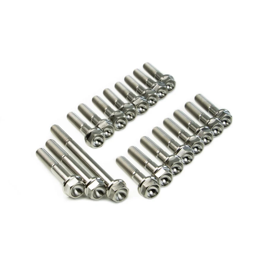 SpeedFactory D-Series FWD Raw Titanium Transmission Case Bolts