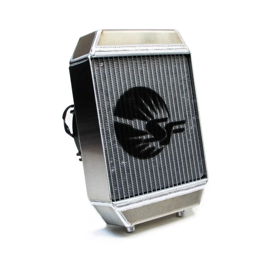 SpeedFactory 32mm Hose Style Universal Aluminum Race Radiator