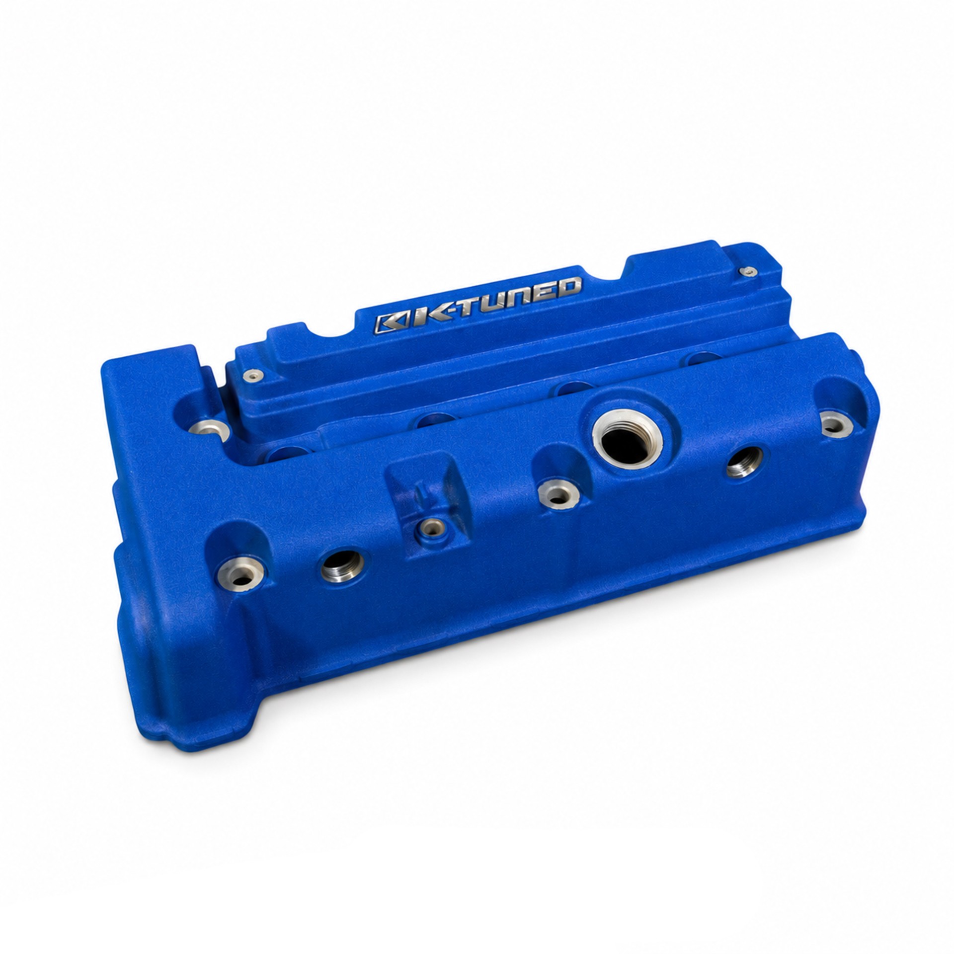 K-Tuned K-Series Wrinkle Blue Vented Valve Cover