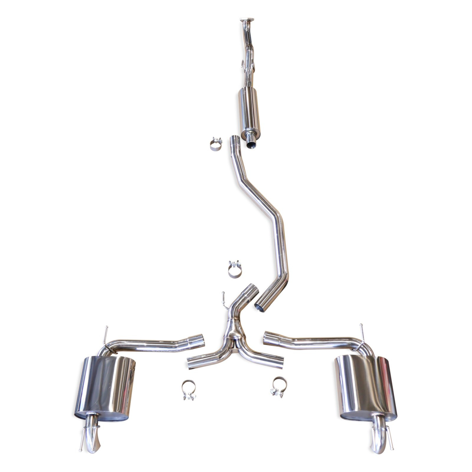 Rev9Power 23-25 Accord 1.5T Flowmaxx Stainless Steel Cat-Back Exhaust Kit