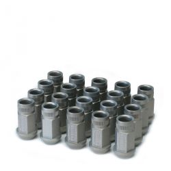Skunk2 Tuner Lug Nuts 20 Pack: Hard Annodized M12 x 1.5