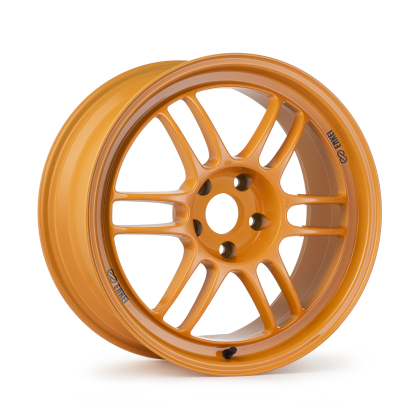 Enkei 15x8 4x100 +28mm Offset F1 Papaya Yellow RPF1