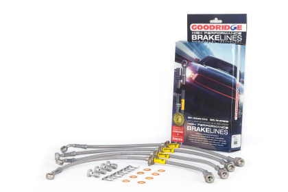 Goodridge 04-08 TSX Front and Rear Stainless Steel Brake Lines