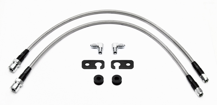Wilwood 02-06 RSX With BBK Stainless Steel Front Brake Line Kit