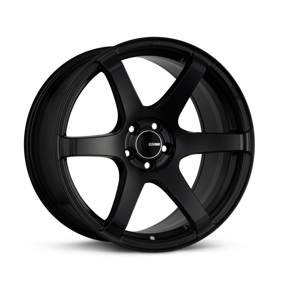 Enkei Black 17x8 +35mm 5x114.3 72.6 Bore T6S Wheel