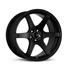 Enkei T6S Black Wheel: 18x8.5 35mm Offset 5x114.3 72.6 Bore