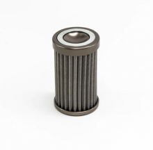 DeatschWerks 110mm Housing Stainless Steel 100 Micron Universal Fuel Filter Element