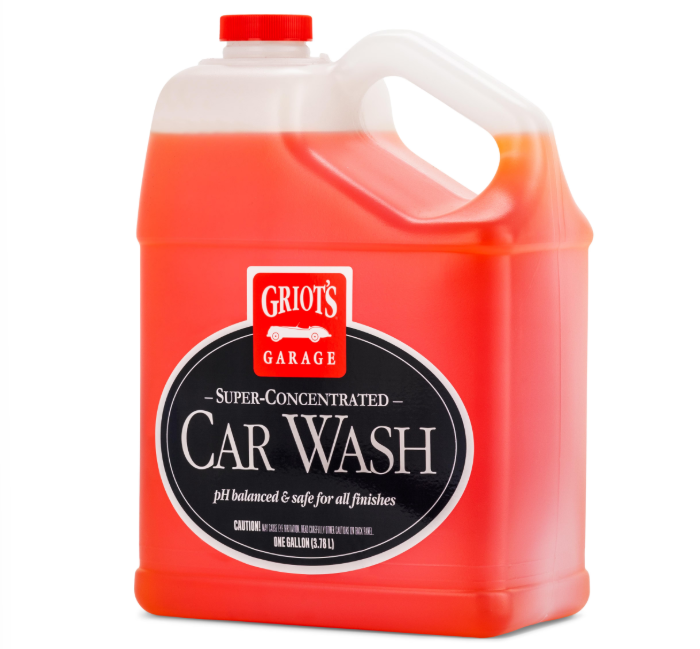 Griot's Garage 4-Pack Case 1 Gallon Super-Concentrated Car Wash