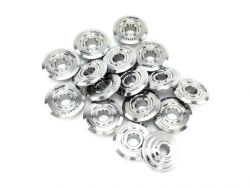 Supertech Honda/Acura D-/F-Series Set of 16 Titanium Valve Spring Retainers