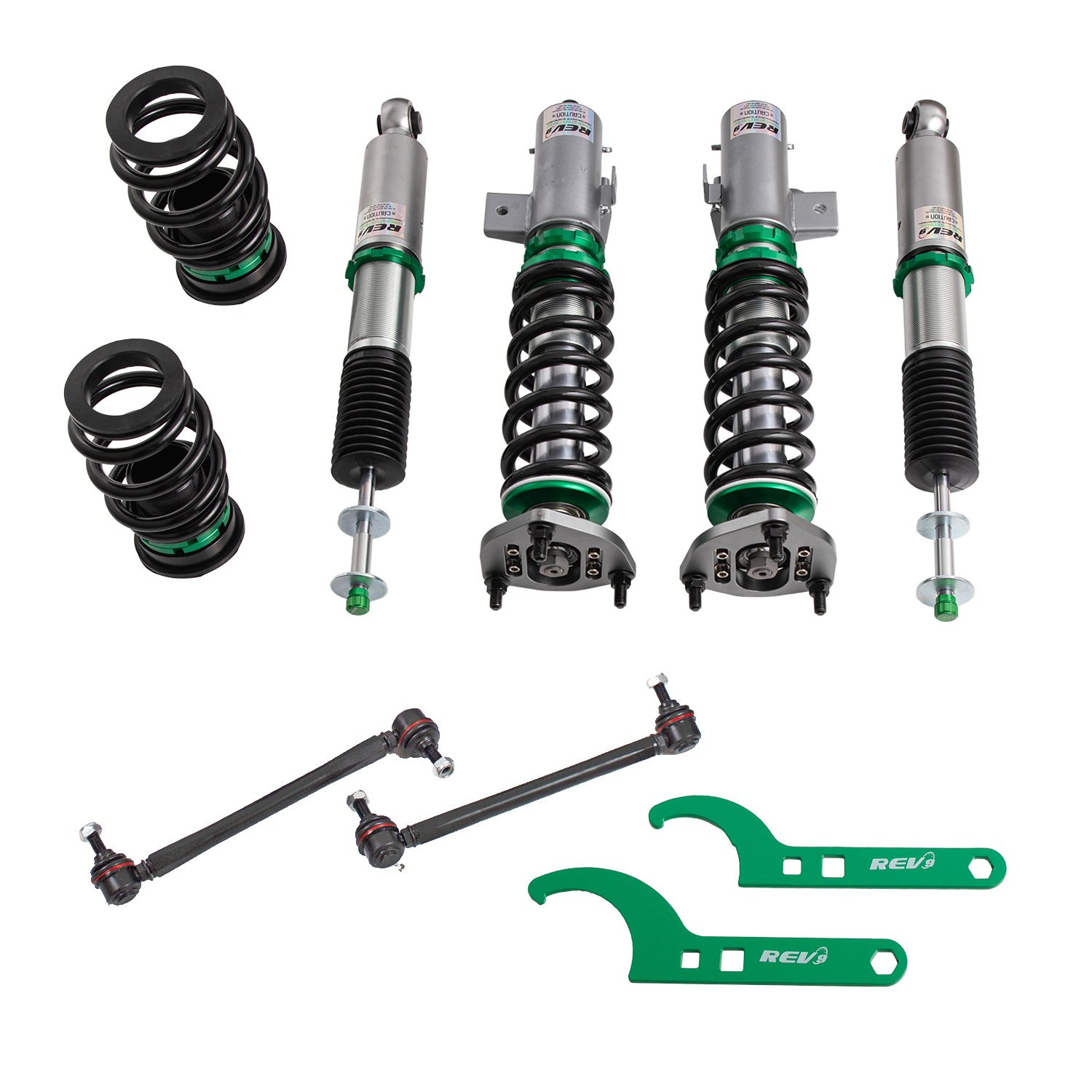 Rev9Power 12-13 Civic Si Hyper-Street 3 Coilover Kit with Inverted Shocks
