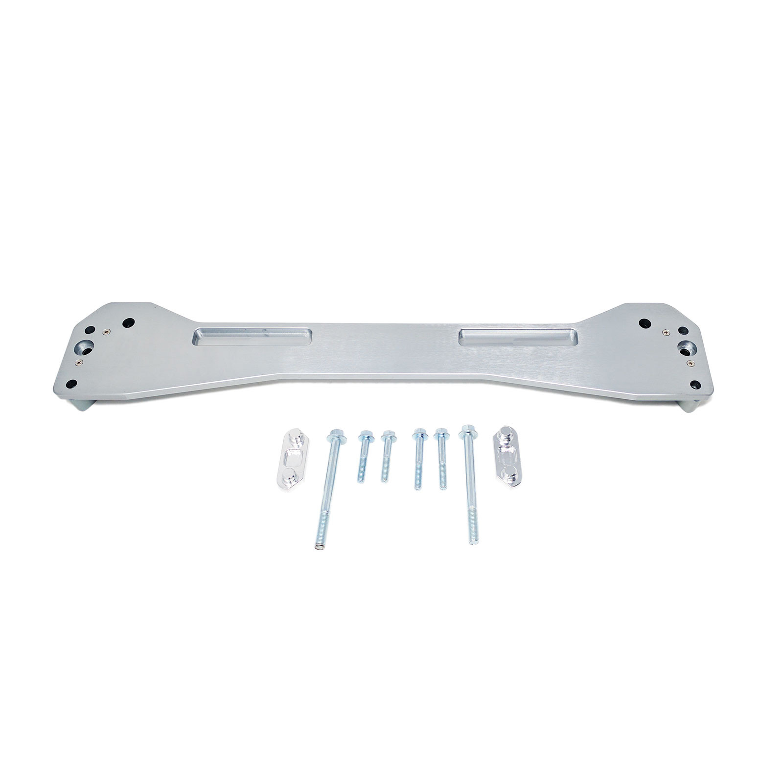 Rev9Power 96-00 Civic EK Silver Aluminum Rear Subframe Brace