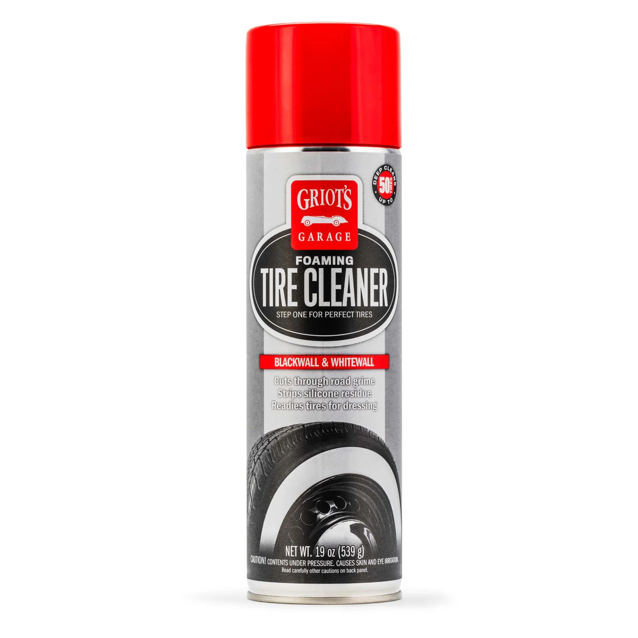 Griot's Garage 6-Pack Case 19oz Aerosol Foaming Tire Cleaner