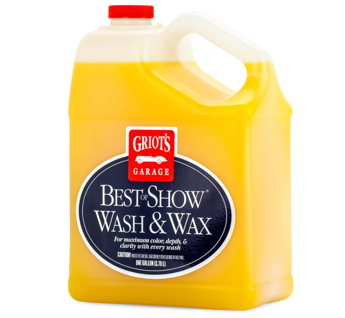 Griot's Garage 4-Pack Case 1 Gallon Best of Show Wash and Wax