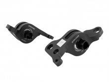 Skunk2 92-95 Civic / 94-01 Integra Front Black Spherical Compliance Brackets