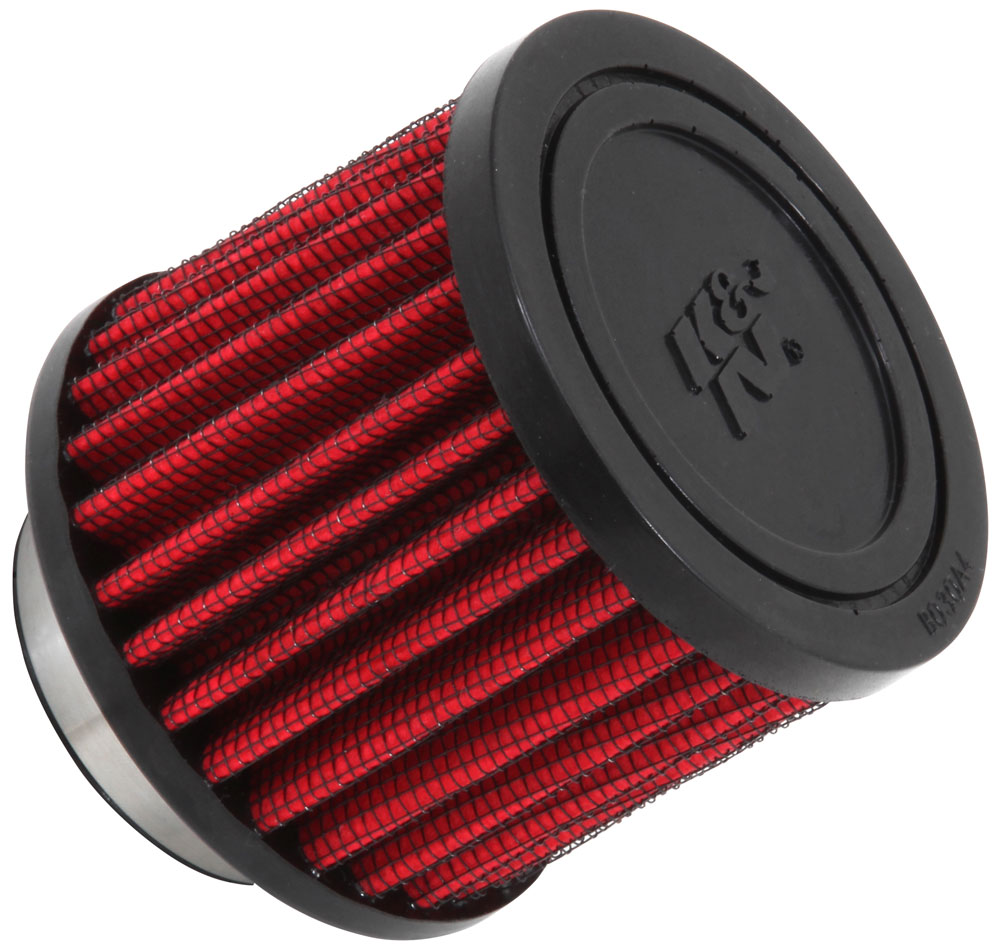 K&N 1.5 inch Flange ID Rubber Base Crankcase Vent Filter