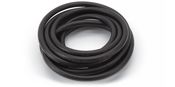 Russell 25 Foot Black Twist-Lok Hose: -6AN