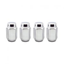 McGard Chrome Cone Seat Style Lug Nut Set: 4 Pack M12 x 1.5