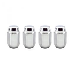 McGard Chrome Cone Seat Style Lug Nut Set: 4 Pack M12 x 1.5