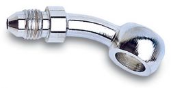 Russell Performance Polished -3 AN SAE Adapter Endura Fitting