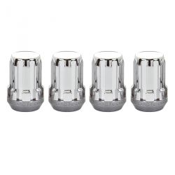 McGard Chrome Cone Seat SplineDrive Lug Nut Set:4 Pack M12 x 1.5