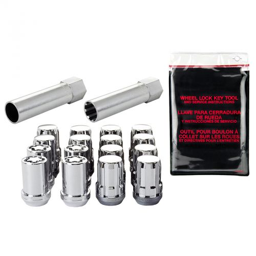 McGard Chrome SplineDrive 4 Lug Wheel Kit: 16 Pack M12 x 1.5