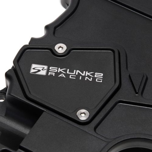 Skunk2 Version 2 Honda/Acura K24 Black Anodized Timing Chain Cover K