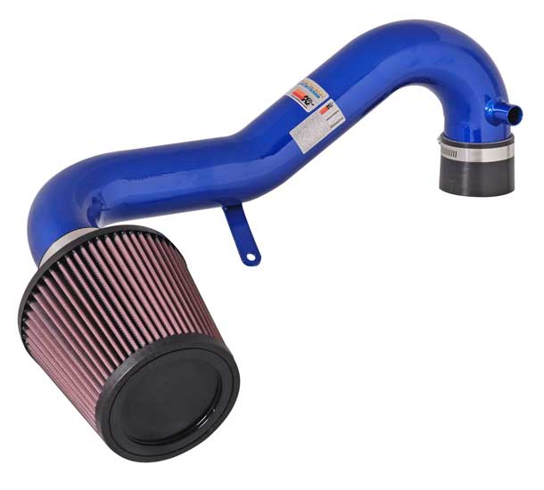 K&N 01-05 Civic 1.7L Blue Typhoon Short Ram Intake