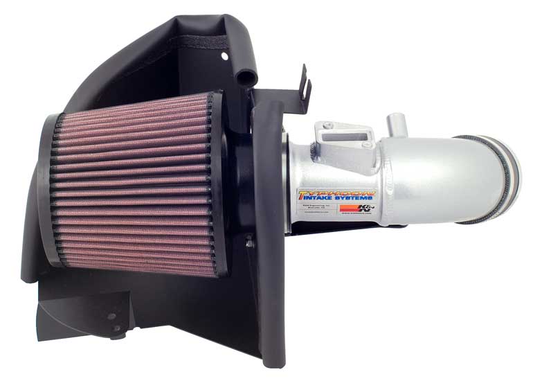 K&N 06-11 Civic 1.8L Silver Typhoon Short Ram Intake