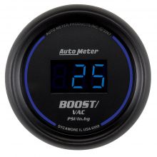 AutoMeter Cobalt Digital Black Vacuum Gauge