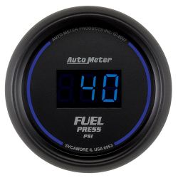 AutoMeter Cobalt Digital Black Fuel Pressure Gauge