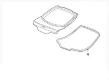 Honda OEM 02-06 RSX Rear Hatch Weatherstrip