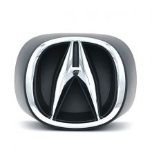 Acura 05-06 RSX OEM Front "A" Emblem w/ Housing