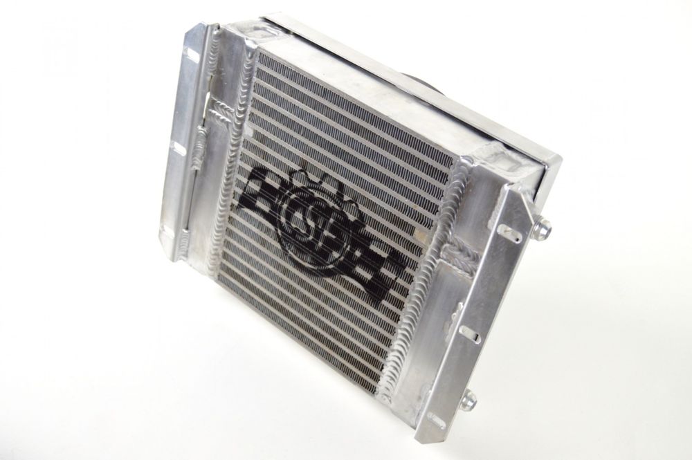 CSF Dual Fluid Oil Cooler with Heavy Duty SPAL Fan