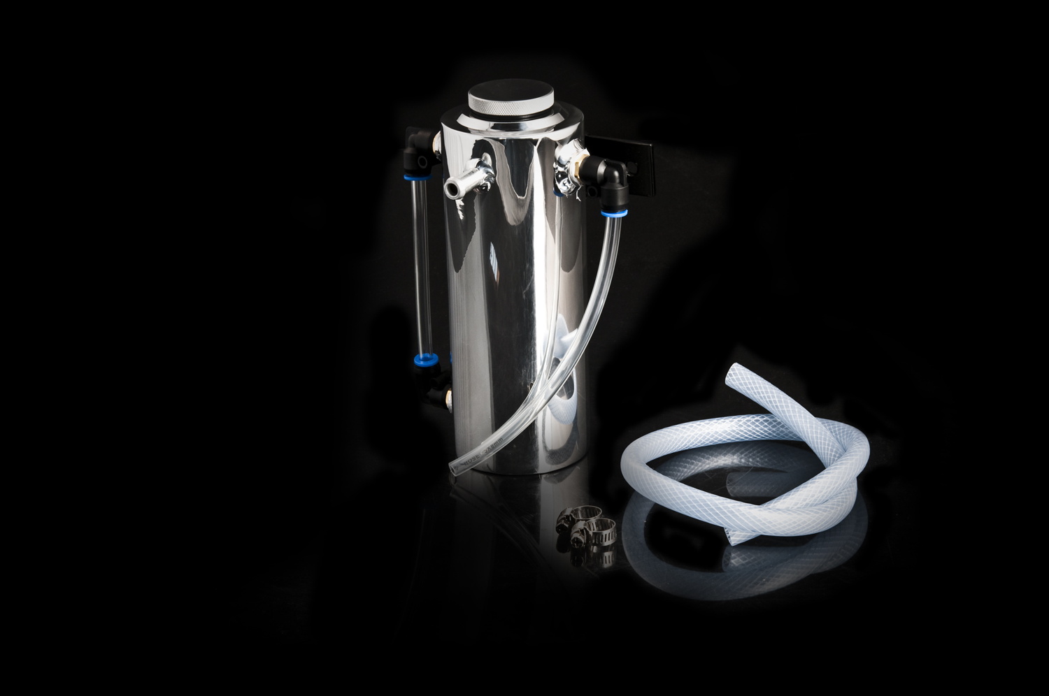 Weapon R Polished Coolant Catch Can