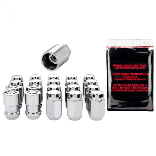 McGard Chrome Cone Seat Wheel Installation Kit: 20 Pack M12 x 1.5