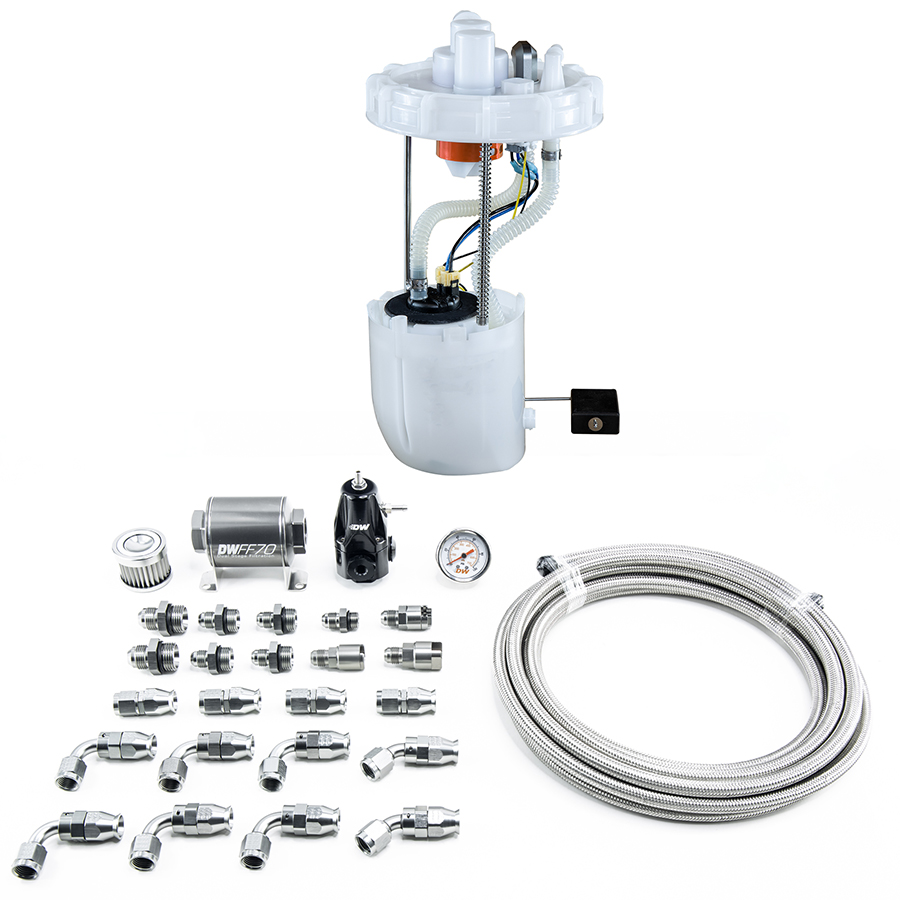 DeatschWerks 12-15 Civic Si DW400 Pump Module with PTFE Return Kit