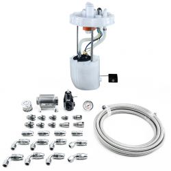 DeatschWerks 12-15 Civic Si DW400 Pump Module with PTFE Return Kit
